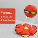 Pet Toy Flying Saucer Ball For Dogs, Magic UFO Ball For Dog Outdoor Sports, Decompression Flying Flat Throw Disc Balls For Medium And Large Dog, Changeable Shapes Interactive Toys