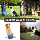 Pet Toy Flying Saucer Ball For Dogs, Magic UFO Ball For Dog Outdoor Sports, Decompression Flying Flat Throw Disc Balls For Medium And Large Dog, Changeable Shapes Interactive Toys