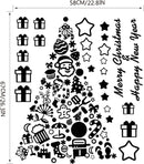 New Christmas Tree Living Room Bedroom Window Glass Wall Sticker