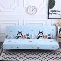 Sofa cover without armrest cover sofa-bed cover