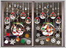 Christmas color window stickers
