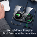 Wireless charger fast charge dual charge