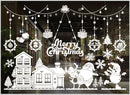 Christmas color window stickers