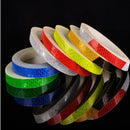Car and motorcycle bicycle reflective stickers