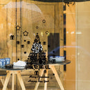 New Christmas Tree Living Room Bedroom Window Glass Wall Sticker