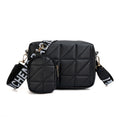 2Pcs Rhombus Shoulder Bag