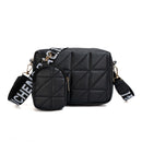 2Pcs Rhombus Shoulder Bag