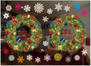 Christmas color window stickers