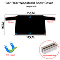 Car snow cover