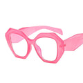 Polygonal Candy Color Fresh Fashionable Eyeglass Frame