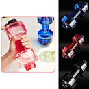 Sports Plastic Bottle Shaker BPA Fitness Dumbbell Unisex