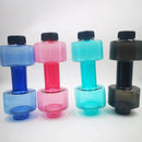 Sports Plastic Bottle Shaker BPA Fitness Dumbbell Unisex