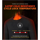 Winter Thermal Heated Jacket Men Vest Heated Underwear Men's Ski Suit USB Electric Heating Clothing Fleece Thermal Long Johns