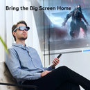 Rokid Air AR Glasses, 120" Full HD Virtual Screen, Lightweight Smart Glasses, Compatible with iPhone 15, Steam Deck/Gaming Consoles/PC/Android, Nearsightedness Adjustment, Portable Monitor