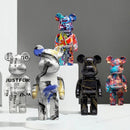 bearbrick statue Bear Statues and Sculptures Figure Ornaments Nordic Room home Decor Figurines for Interior decoration