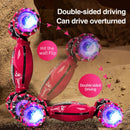 Car 4x4 Remote Control Cart Stunt Gesture Sensing Drift Car With LED Light Deformation Novel Toys + Get 1 Free Helicopter