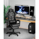 New Gaming Chairs With Footrest Mobile Armchair Relaxing Backrest Reclining Wheels