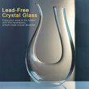 Swan Crystal Glass Wine Pourer Carafe Aerator