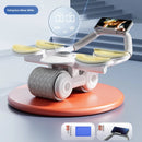 Abdominal Wheel with Timer Safe Silent Multifunctional Muscle Stretch Roller