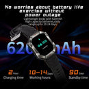 2024 New Military Outdoor SmartWatch Compass GPS Track Weather AI Voice 120+Sports Modes 620mAh SmartWatches