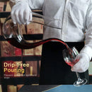 Swan Crystal Glass Wine Pourer Carafe Aerator