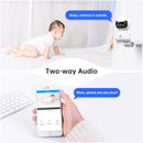 Baby Monitor Indoor Surveillance Camera 2-Way Audio Auto Tracking Color Night Vision Wireless Camera