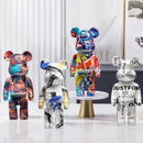 bearbrick statue Bear Statues and Sculptures Figure Ornaments Nordic Room home Decor Figurines for Interior decoration