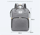 Backpack Changing Pad Fashion USB Interface Babies Bags