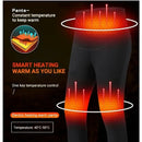 Winter Thermal Heated Jacket Men Vest Heated Underwear Men's Ski Suit USB Electric Heating Clothing Fleece Thermal Long Johns