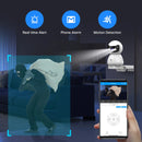 Baby Monitor Indoor Surveillance Camera 2-Way Audio Auto Tracking Color Night Vision Wireless Camera