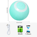 Training Self-moving Kitten Electric Cat Ball Toys Automatic Rolling Smart Cat T