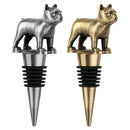 Unique Wine Gift French Bulldog Shaped Wine Stopper for Wine Champagne Bar Tools Wine Preserver Bottle Stopper