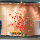 New Christmas Tree Living Room Bedroom Window Glass Wall Sticker