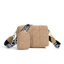 2Pcs Rhombus Shoulder Bag