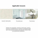 Power Shower Grip Handle Bathroom Suction Grab Bar Safety Rail Tub Bath Vacuum