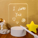 Message Board Small Night Lamp Note Board
