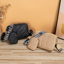 2Pcs Rhombus Shoulder Bag