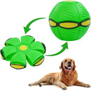 Pet Toy Flying Saucer Ball For Dogs, Magic UFO Ball For Dog Outdoor Sports, Decompression Flying Flat Throw Disc Balls For Medium And Large Dog, Changeable Shapes Interactive Toys