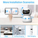 Baby Monitor Indoor Surveillance Camera 2-Way Audio Auto Tracking Color Night Vision Wireless Camera